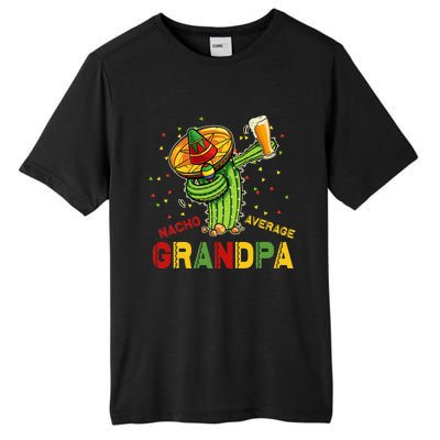 Nacho Average Grandpa Fiesta Cinco De Mayo Cactus Mariachi Tall Fusion ChromaSoft Performance T-Shirt