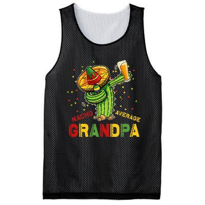 Nacho Average Grandpa Fiesta Cinco De Mayo Cactus Mariachi Mesh Reversible Basketball Jersey Tank