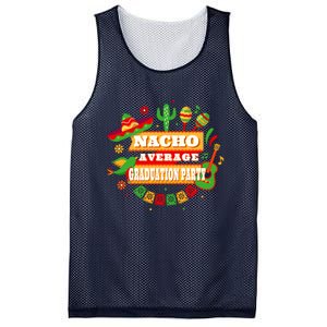 Nacho Average Graduation Party Cinco De Mayo Mesh Reversible Basketball Jersey Tank