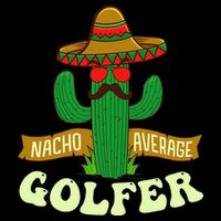 Nacho Average Golfer Golfing Lover Golf Tournament Hobby Sustainable Bucket Hat