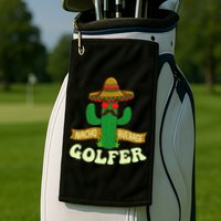 Nacho Average Golfer Golfing Lover Golf Tournament Hobby Golf Towel