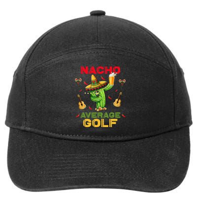 Nacho Average Golf Cinco De Mayo Mexican Fiesta Party 7-Panel Snapback Hat