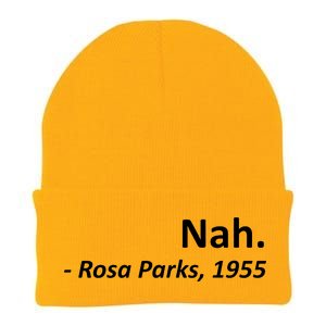 Nah. Rosa Parks, 1955 Quotation Knit Cap Winter Beanie