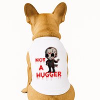 Not A Hugger Funny Jason Friday The 13th Funny Hugger Doggie Tank