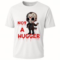 Not A Hugger Funny Jason Friday The 13th Funny Hugger Performance Shirt