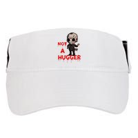 Not A Hugger Funny Jason Friday The 13th Funny Hugger Adult Drive Performance Visor