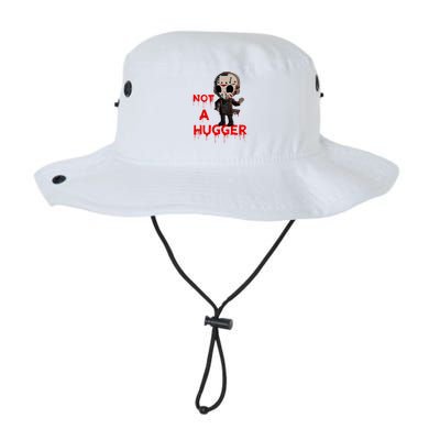 Not A Hugger Funny Jason Friday The 13th Funny Hugger Bucket Hat
