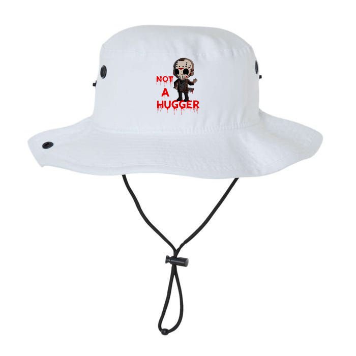 Not A Hugger Funny Jason Friday The 13th Funny Hugger Bucket Hat