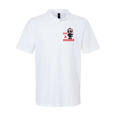 Not A Hugger Funny Jason Friday The 13th Funny Hugger Polo