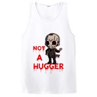 Not A Hugger Funny Jason Friday The 13th Funny Hugger PosiCharge Competitor Tank
