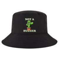 Not A Hugger Personal Boundaries Introvert Warning Cool Comfort Performance Bucket Hat