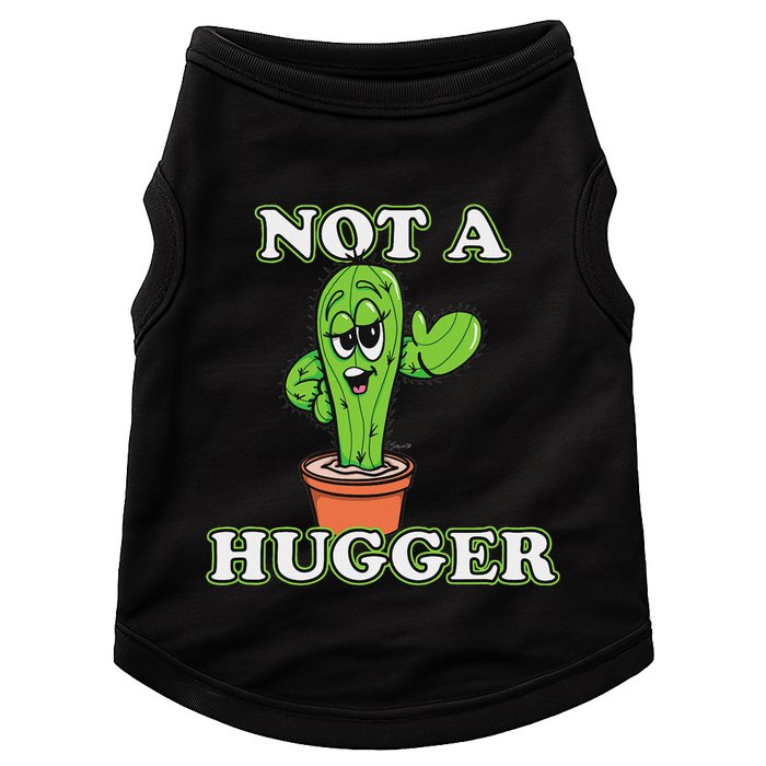 Not A Hugger Personal Boundaries Introvert Warning Doggie Tank