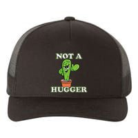 Not A Hugger Personal Boundaries Introvert Warning Yupoong Adult 5-Panel Trucker Hat