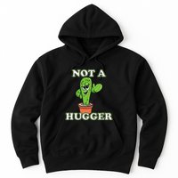 Not A Hugger Personal Boundaries Introvert Warning Hoodie