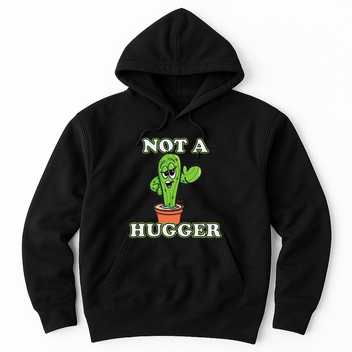 Not A Hugger Personal Boundaries Introvert Warning Hoodie