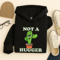 Not A Hugger Personal Boundaries Introvert Warning Hoodie