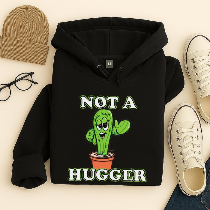 Not A Hugger Personal Boundaries Introvert Warning Hoodie