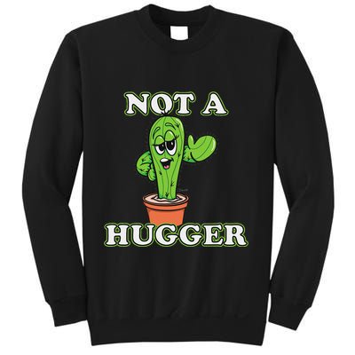 Not A Hugger Personal Boundaries Introvert Warning Sweatshirt