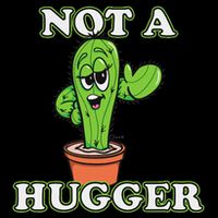 Not A Hugger Personal Boundaries Introvert Warning T-Shirt