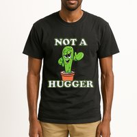 Not A Hugger Personal Boundaries Introvert Warning Tall T-Shirt