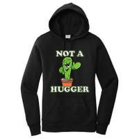 Not A Hugger Personal Boundaries Introvert Warning Women's Pullover Hoodie