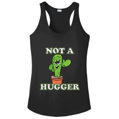 Not A Hugger Personal Boundaries Introvert Warning Ladies PosiCharge Competitor Racerback Tank