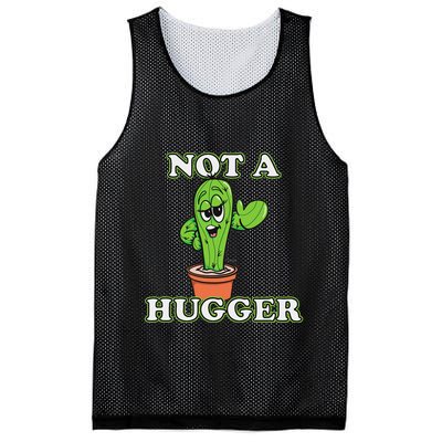 Not A Hugger Personal Boundaries Introvert Warning Mesh Reversible Basketball Jersey Tank