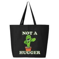 Not A Hugger Personal Boundaries Introvert Warning 25L Jumbo Tote