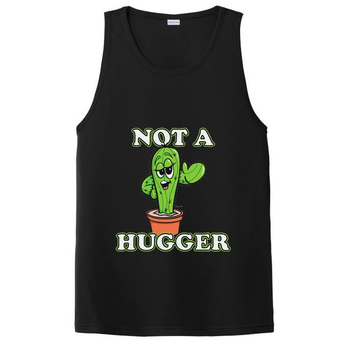 Not A Hugger Personal Boundaries Introvert Warning PosiCharge Competitor Tank