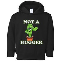 Not A Hugger Personal Boundaries Introvert Warning Toddler Hoodie