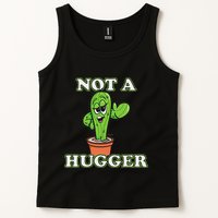 Not A Hugger Personal Boundaries Introvert Warning Tank Top