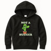 Not A Hugger Personal Boundaries Introvert Warning Kids Hoodie