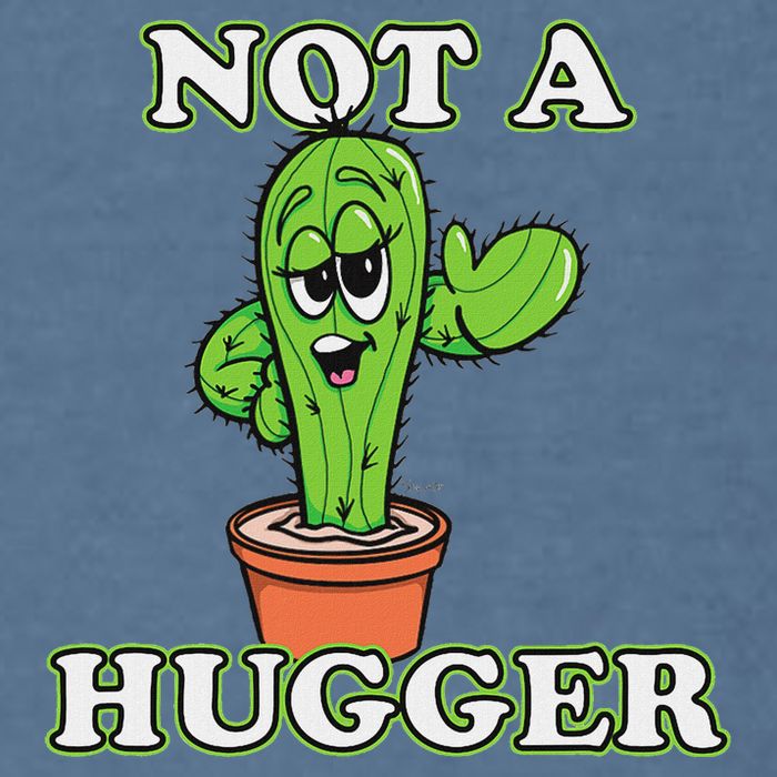 Not A Hugger Personal Boundaries Introvert Warning Garment-Dyed Sweatshirt