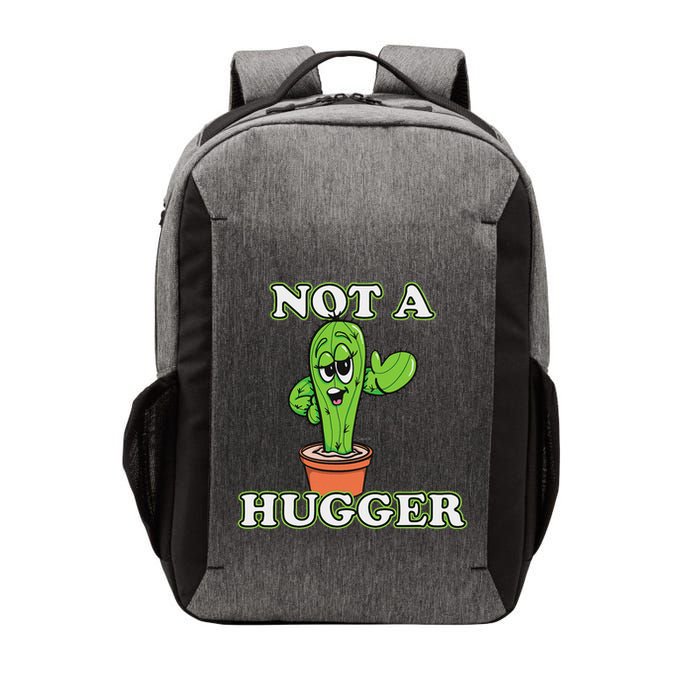 Not A Hugger Personal Boundaries Introvert Warning Vector Backpack