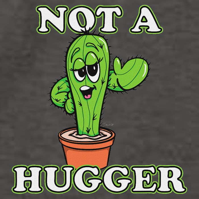 Not A Hugger Personal Boundaries Introvert Warning Vector Backpack