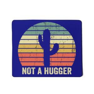 Not A Hugger Funny Cactus Sarcastic Introvert Cute Gift Mousepad