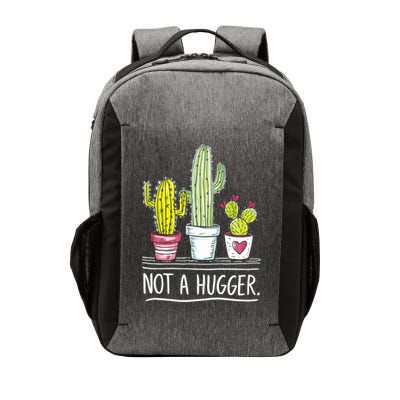 Not A Hugger Cactus Joke Vector Backpack