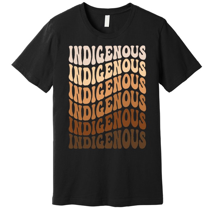 Native American Heritage American Indian Indigenous Premium T-Shirt