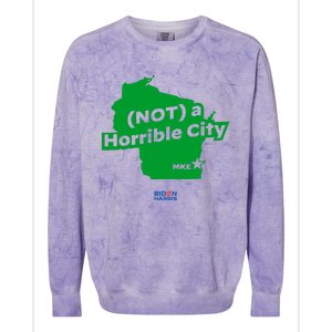 Not A Horrible City Mike Colorblast Crewneck Sweatshirt