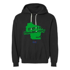 Not A Horrible City Mike Garment-Dyed Fleece Hoodie