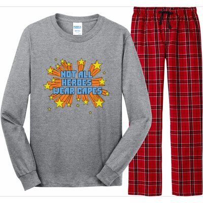 Not All Heroes Wear Capes Homage Dr. Amy Acton Long Sleeve Pajama Set