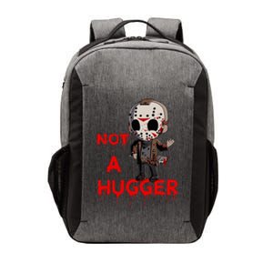 Not A Hugger Funny Jason Friday The 13th Vector Backpack