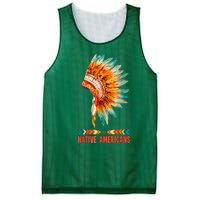 Native American Heritage Headdress Feathers Native American Indian Tradition Mesh Reversible Basketball Jersey Tank