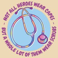 Not All Heroes Wear Capes But A Whole Lot Of Them Wear Scrubs Zip Tote Bag