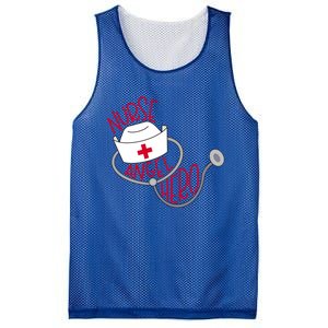 Nurse Angel Hero With Nurses Cap And Stethoscope Great Gift Mesh Reversible Basketball Jersey Tank