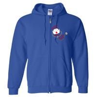 Nurse Angel Hero With Nurses Cap And Stethoscope Great Gift Full Zip Hoodie