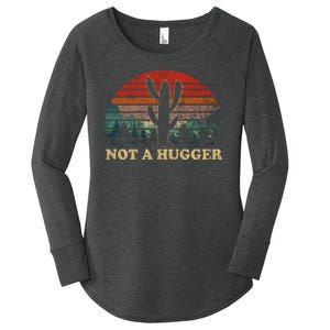 Not A Hugger Women's Perfect Tri Tunic Long Sleeve Shirt