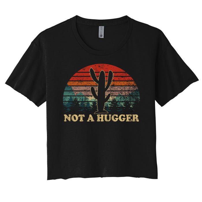 Not A Hugger Women's Crop Top Tee