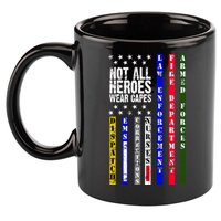 Not All Heroes Wear Capes Tribute Limited Edition 11oz C Handle Ceramic Mug