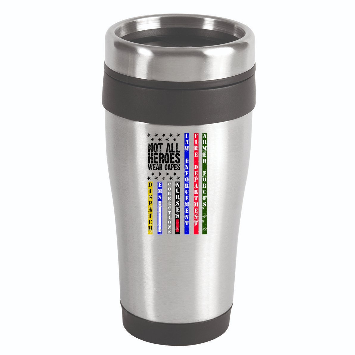 Not All Heroes Wear Capes Tribute Limited Edition 16oz Travel Tumbler